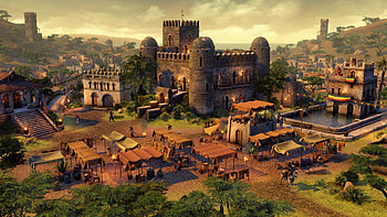 Castle Village Age Of Empires 3 HD wallpaper
