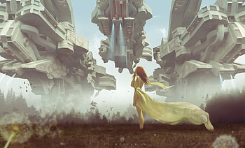 Arrival Of The Fear, artist, artwork, digital-art, artstation HD wallpaper