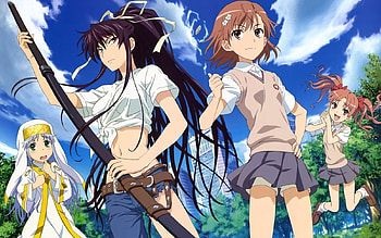 A Certain Magical Index, certain, index, girls, magical HD wallpaper
