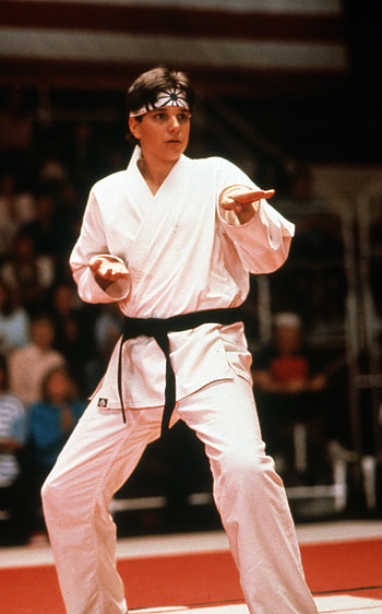 Karate Kid legacy, Martial arts journey, Inspirational mentor, Heart-pounding action HD phone wallpaper