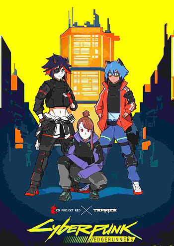 Poster, Cyberpunk: Edgerunners HD phone wallpaper