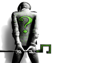 Batman: Arkham City Riddler HD wallpaper