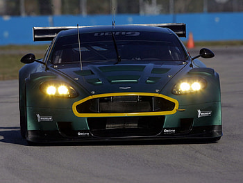 Sports, Auto, Aston Martin, Cars, Asphalt, Front View, Style, 2005, Racing Car, Dbr9 HD wallpaper