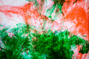 Abstract, Paint, Liquid, Ink, Clots HD wallpaper