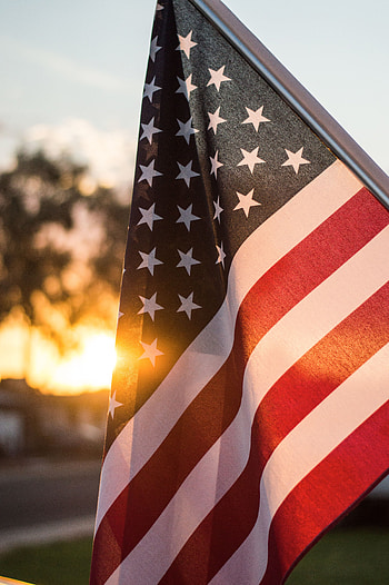 Usa, Miscellanea, Miscellaneous, United States, Sunlight, Flag, Symbolism HD phone wallpaper