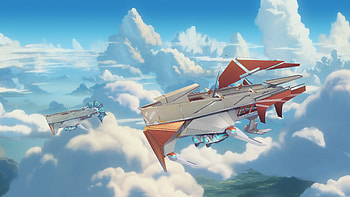 video game, Lost Skies HD wallpaper