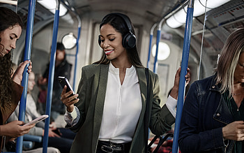 Jabra Evolve 75, heads, wireless heads, Active Noise Cancellation, modern technology, Jabra Evolve HD wallpaper