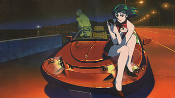 Anime Girl Sitting On Car Bonnet, anime-girl, anime, artist, artwork, digital-art HD wallpaper