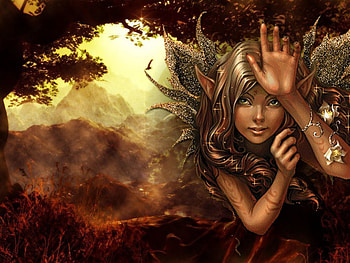 star fairy, star, fairy HD wallpaper