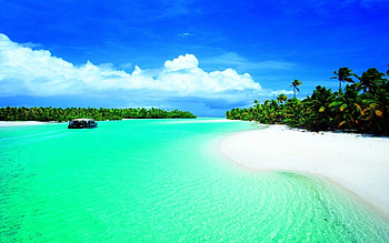Tropical lagoon beauty, Exotic holiday, Stunning , Captivating background HD wallpaper