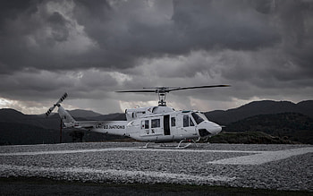 Bell UH-1 Iroquois, american helicopter, United Nations, helicopters, UH-1, UN helicopters, Bell HD wallpaper