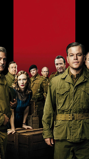 The Monuments Men (2022) movie HD phone wallpaper