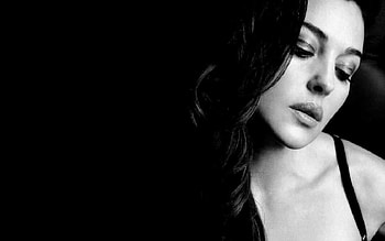 Monochrome, Monica Bellucci HD wallpaper
