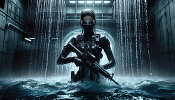 Sniper Girl, sniper, scifi, artist, artwork, digital-art, deviantart HD wallpaper