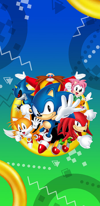Sonic origins, art HD phone wallpaper