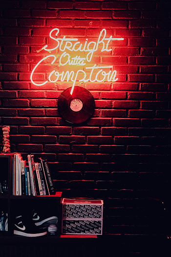 Words, Wall, Neon, Inscription, Plate, Shelves HD phone wallpaper