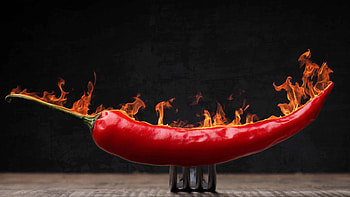 Flame, Chili Pepper HD wallpaper
