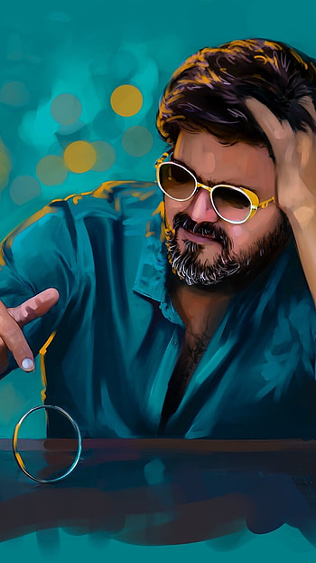Beast Vijay, Beautiful Painting HD phone wallpaper