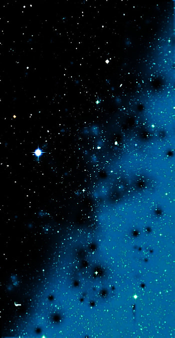 Blue and Black Glitter, stars, space HD phone wallpaper