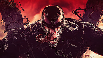 Venom Tounge Out Digital Art , venom, superheroes, digital-art, artist, artwork HD wallpaper