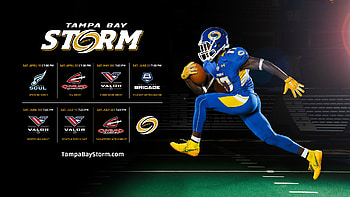 2017 Tampa Bay Storm HD wallpaper
