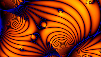 Fractal, curves, lines, abstract HD wallpaper