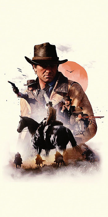 Video Game, Poster, Red Dead Redemption 2, Minimal HD phone wallpaper