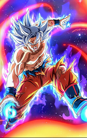 Anime, Goku Mui Punch HD phone wallpaper