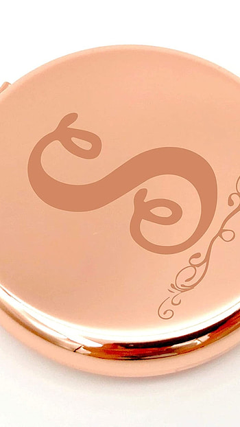 S Name Letter, Pink, Gold HD phone wallpaper