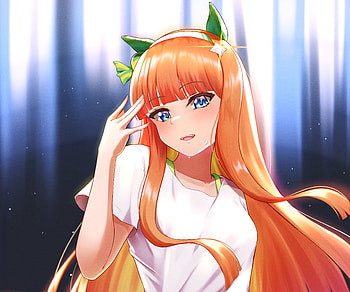 Silence Suzuka, Silence Suzuka, Anime, Uma Musume: Pretty Derby HD wallpaper
