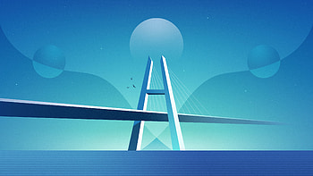 The Overpass Bridge , bridge, artist, artwork, digital-art HD wallpaper