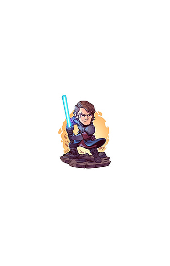 Skywalker, Star Wars, minimal, art HD phone wallpaper