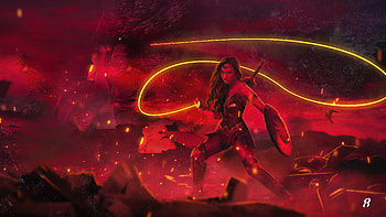 Zack Snyders Justice League Wonder Woman Poster , wonder-woman, justice-league, 2021-movies, movies, artstation HD wallpaper
