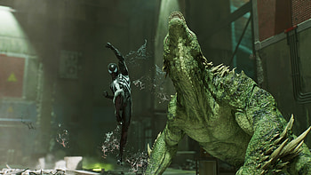 Symbiote Lizard, video game, Marvel's Spider-Man 2, Lizard (Marvel Comics) HD wallpaper