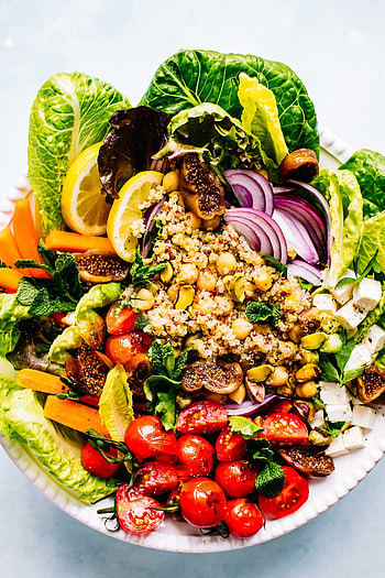 Moroccan salad, Quinoa HD phone wallpaper