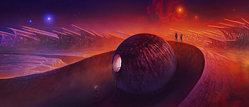 Quantum Foam Planet , artist, artwork, digital-art, deviantart HD wallpaper
