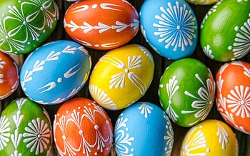Happy Easter!, egg, colorful, blue, skin, pasti, orange, green, yellow, texture, easter HD wallpaper
