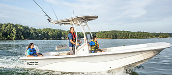 Model spotlight, LS series, Carolina skiff, Boat design HD wallpaper