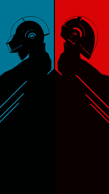 red, blue, music HD phone wallpaper