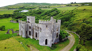 Clifden Castle, Ireland 2016, Worldview films, Castle ruins HD wallpaper