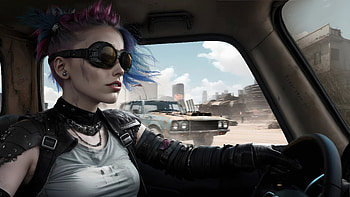 Mad Max Drive, mad-max, artist, artwork, digital-art, artstation HD wallpaper