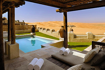 Desert Retreat Spa Hotel, swimming, sand, escape, hotel, hot, egypt, jacuzzi, retreat, africa, zen, tub, lodge, desert, spa, pool, peace HD wallpaper