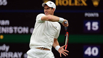 Andy Murray Wimbledon 2023 Action Shot - Tennis, Andy Murray, Wimbledon 2023, tennis, Sports HD wallpaper