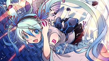 Hatsune Miku, Vocaloid musician, Miku HD wallpaper