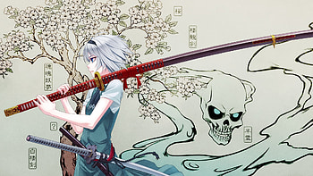Anime Samurai Girl Background for Background px 684.44 KB HD wallpaper