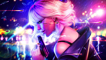 Atomic Blonde Artwork, atomic-blonde, charlize-theron, movies, deviantart, artist, digital-art, artwork HD wallpaper