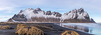 Vestrahorn Mountain Iceland, iceland, vestrahorn, snow, mountain HD wallpaper