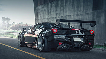 Ferrari 458 Italia, Liberty Walk Cars HD wallpaper