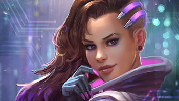 Sombra Overwatch Fan Art, sombra, overwatch, artwork, games, deviantart, digital-art, artist, deviantart HD wallpaper