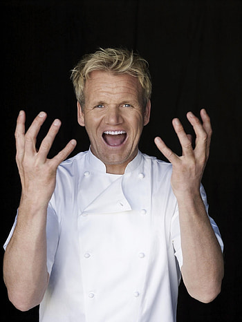 Gordon Ramsay, , Culinary artistry, Chef's perfection HD phone wallpaper